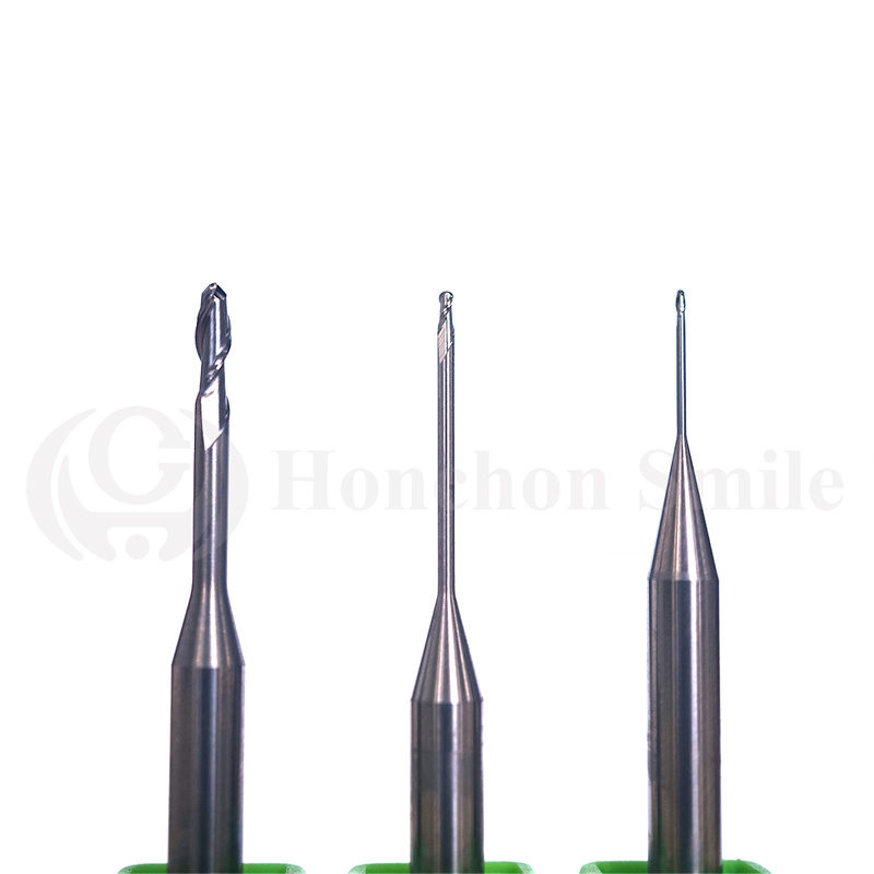 Roland Milling Bur for Milling PMMA four pcs, Made by honchon smile