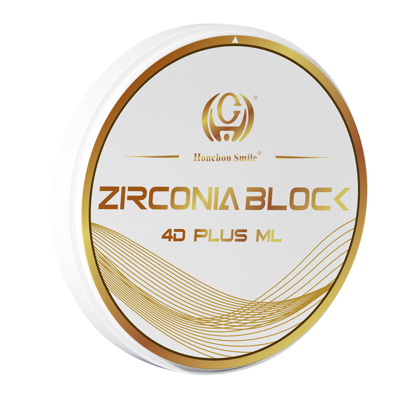 4D plus multilayer zirconia block